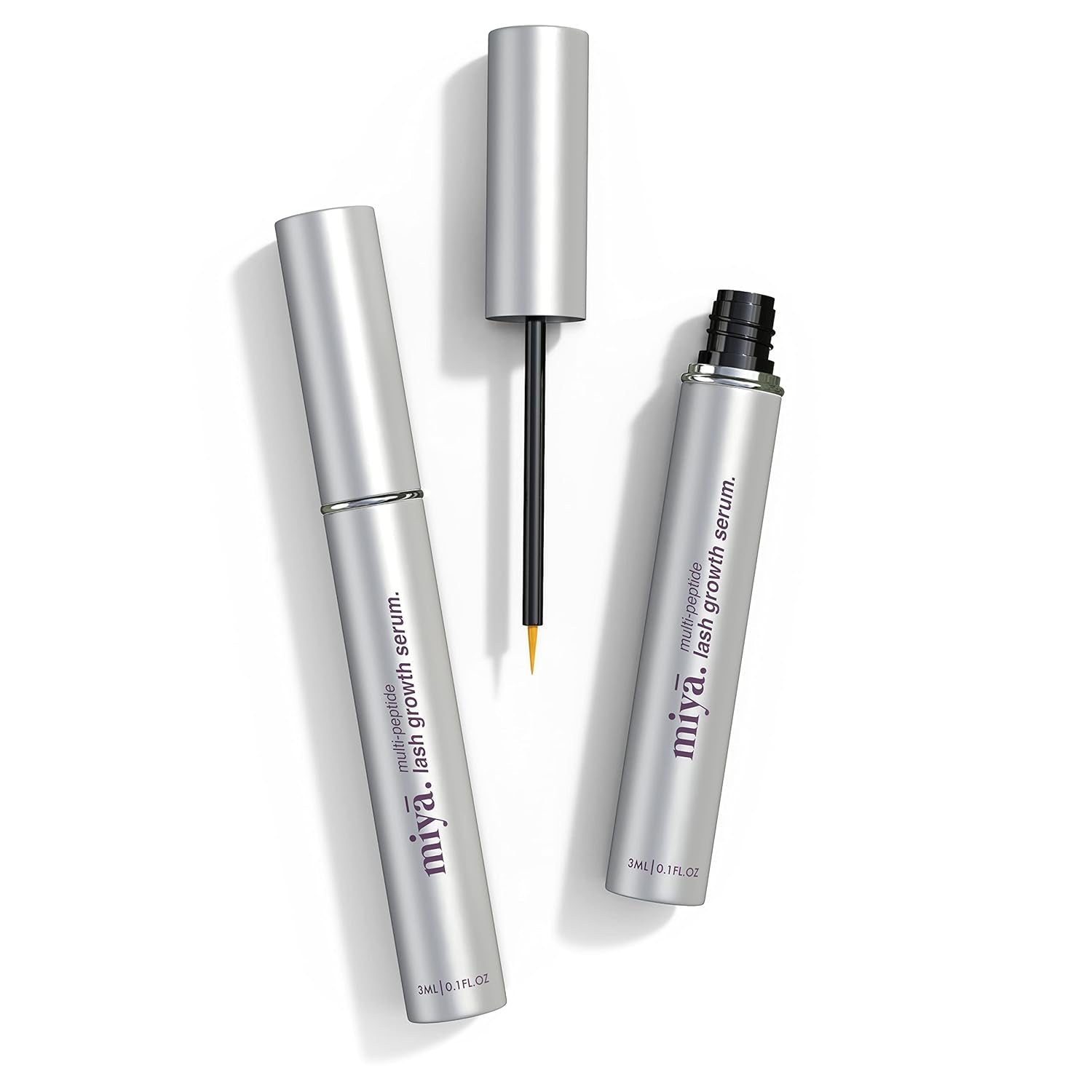 | Eyelash Growth Serum | Eye Lash Serum | Natural Lash Enhancer for Longer, Thicker Healthier Lashes | Gentle Effective Lash Growth Serum | Oil Free Lash Booster 3Ml