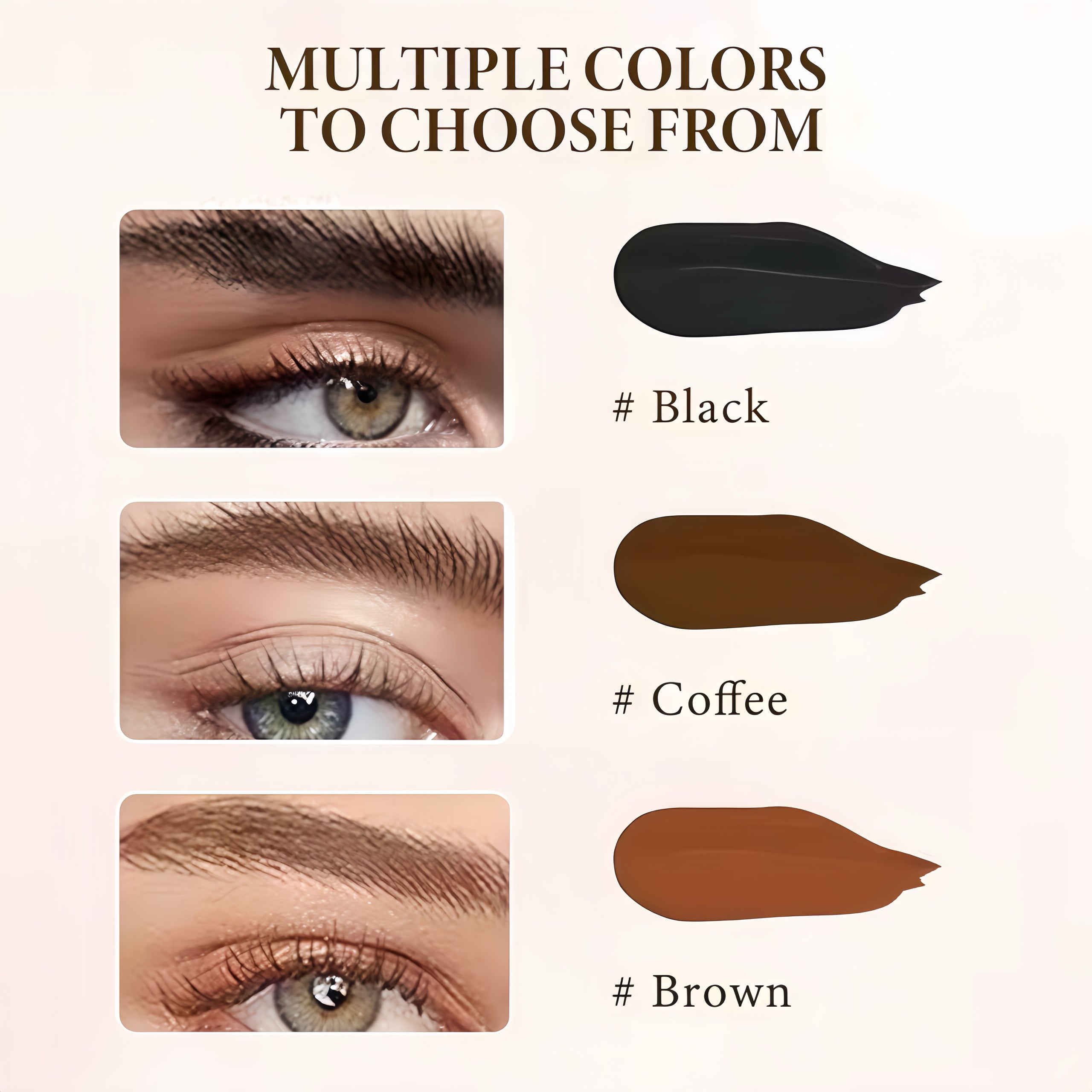 Eyebrow Tint 2 in 1 Brow Kit