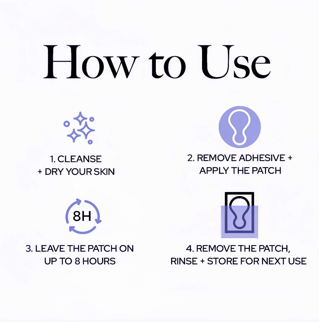 16-Piece Set Anti-Wrinkle Reusable Silicone Patch
