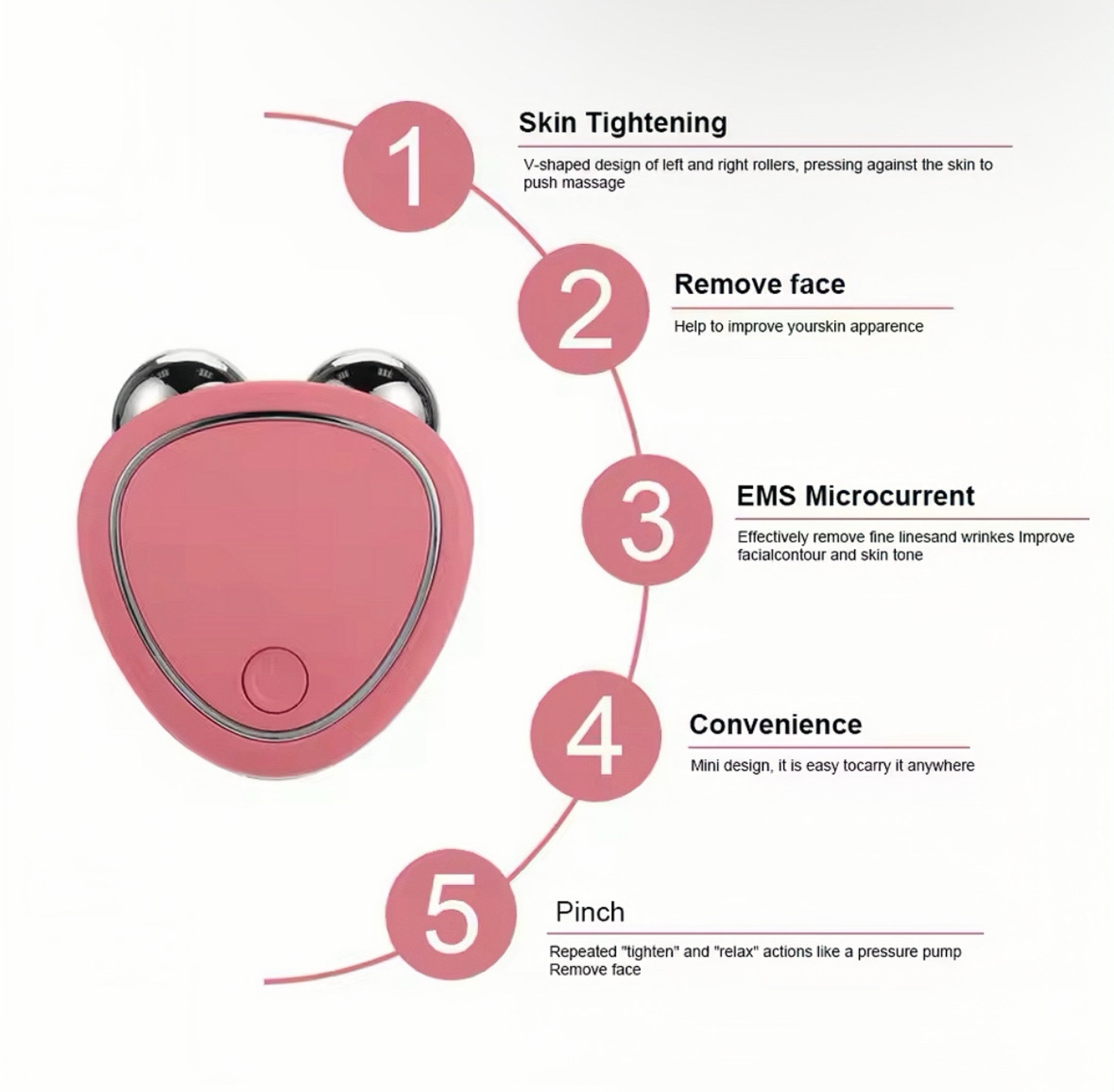 Micro-current Jaw countour