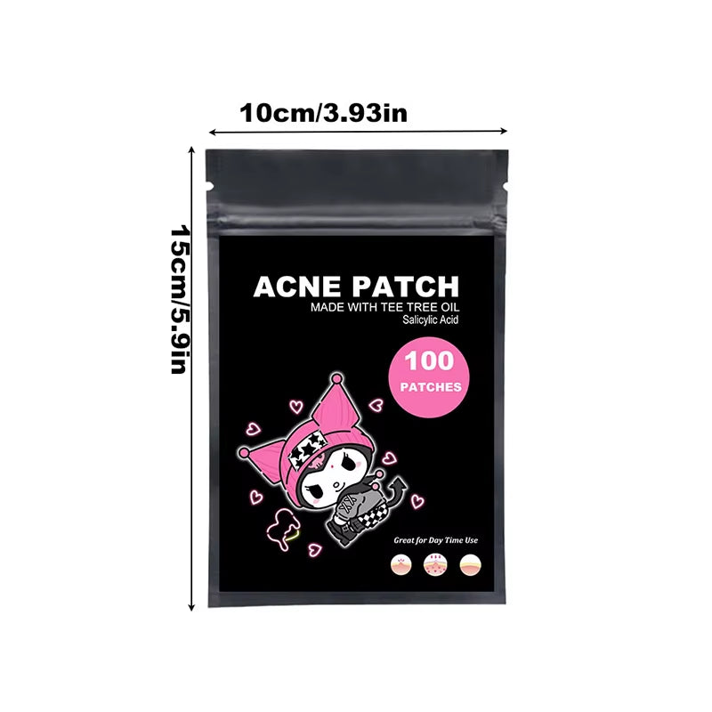 96/100/120Pcs Sanrio Cinnamoroll Repair Acne Patch Facial Skin Care Fade Blemishes Pimple Marks Closed Acne