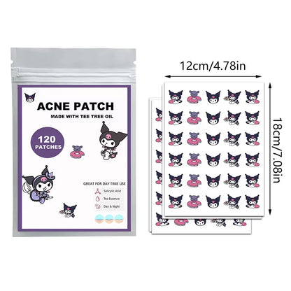 96/100/120Pcs Sanrio Cinnamoroll Repair Acne Patch Facial Skin Care Fade Blemishes Pimple Marks Closed Acne