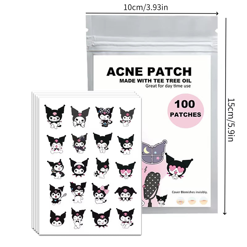 96/100/120Pcs Sanrio Cinnamoroll Repair Acne Patch Facial Skin Care Fade Blemishes Pimple Marks Closed Acne