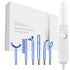 Blue 6-In-1High Frequency Facial Machine for Hair Face anti Aging Therapy Acne Tool Fusion Neon+Argon Wands Skin Care
